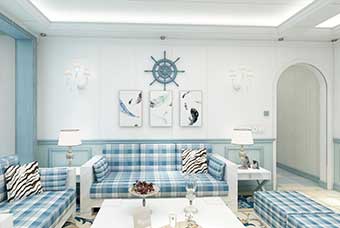 铜仁地中海风格-客厅