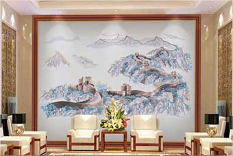 铜仁森佰汇航空纤维墙咔（唯我中华）